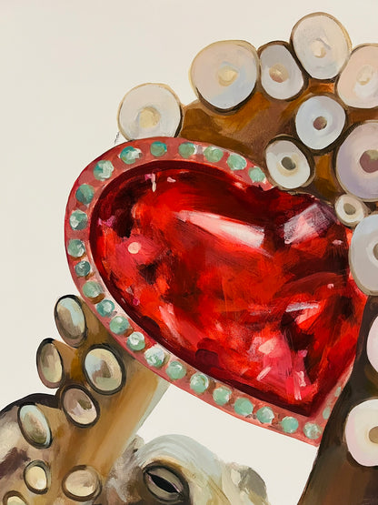 Gabrielė Šermukšnytė | Player, 2025 | Drobė, akrilas, 118x160