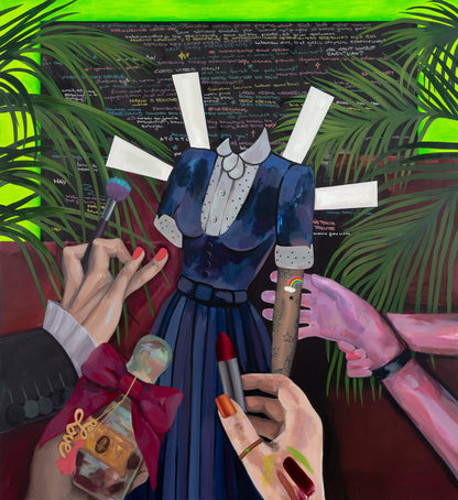 Gabrielė Šermukšnytė | Storyteller, 2019–2023 | Drobė, akrilas, 190x173