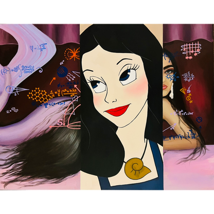 Gabrielė Šermukšnytė | Ursula Was Right, 2025 | Drobė, akrilas, 70x90