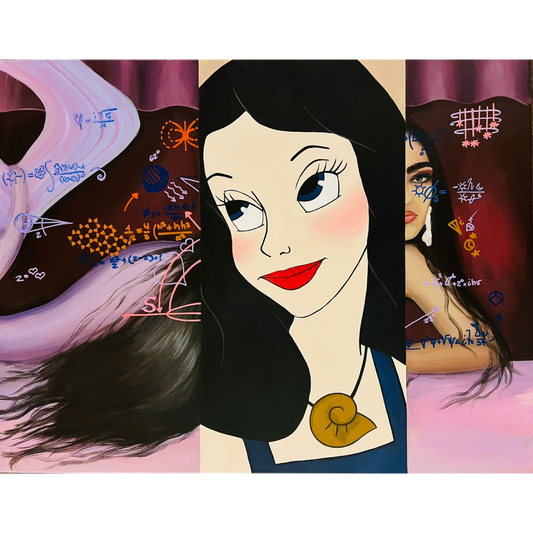 Gabrielė Šermukšnytė | Ursula Was Right, 2025 | Drobė, akrilas, 70x90