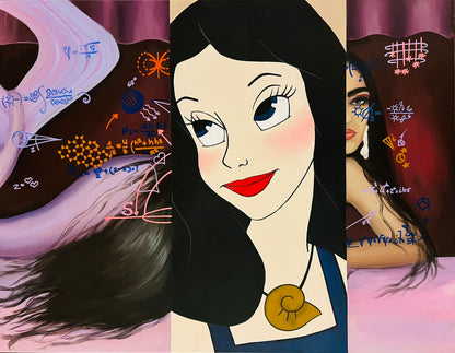 Gabrielė Šermukšnytė | Ursula Was Right, 2025 | Drobė, akrilas, 70x90