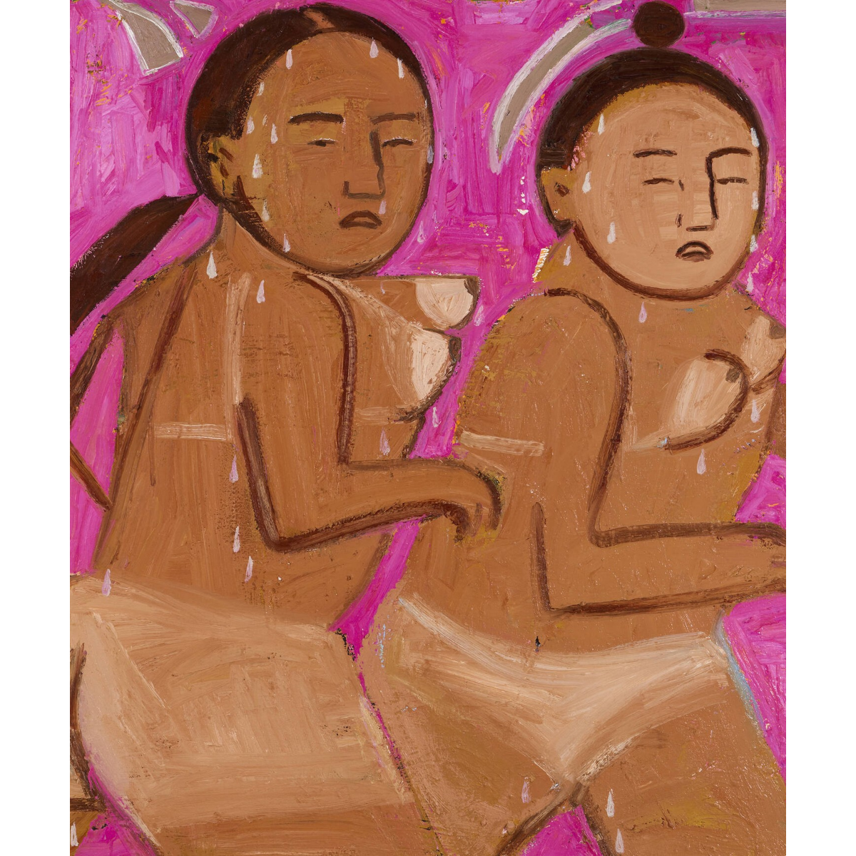 Monica Kim Garza (JAV) | Jogging Partner, 2020 | Aliejus, drobė, 102x86