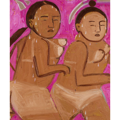 Monica Kim Garza (JAV) | Jogging Partner, 2020 | Aliejus, drobė, 102x86