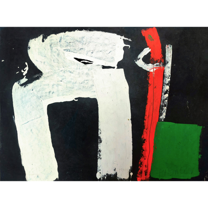 Pranas Gailius | Iš ciklo Adret | Aliejus, kartonas, 60x80 (73x93)