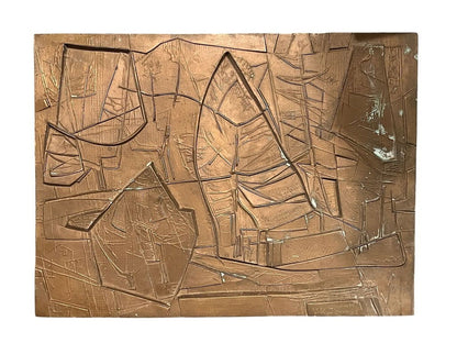 Vytautas Kazimieras Jonynas | Reflections of Time, 1975 | Bronze, 44.5x59.5