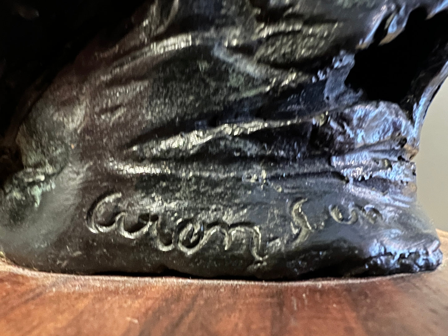 David Aronson | The Violinist | Bronze, 27x19.5x17.5