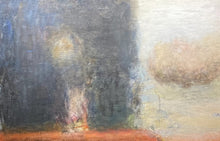 Load image into Gallery viewer, Viačeslavas Jevdokimovas-Karmalita&lt;br&gt;Raudonas pianinas ir figūros, 2022&lt;br&gt;Drobė, aliejus, 40x60 (46x66)