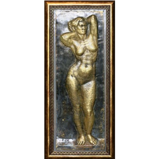 Vytautas Kašuba | Nude of a Woman, 1937 | Bronze, 92.7x31 (108x46)