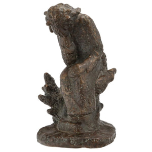 Juozas Kėdainis | The Caretaker, 4th dec. of the 20th c. | Bronze, 48x28x30