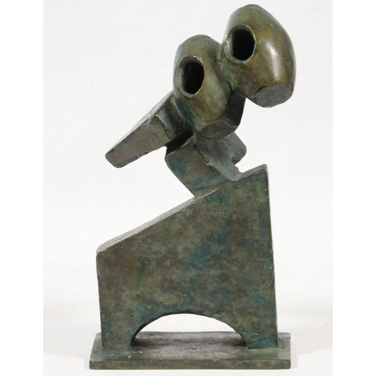 Elena Kepalas (Kepalaitė) | Composition, 1970 | Bronze, 30x17x13