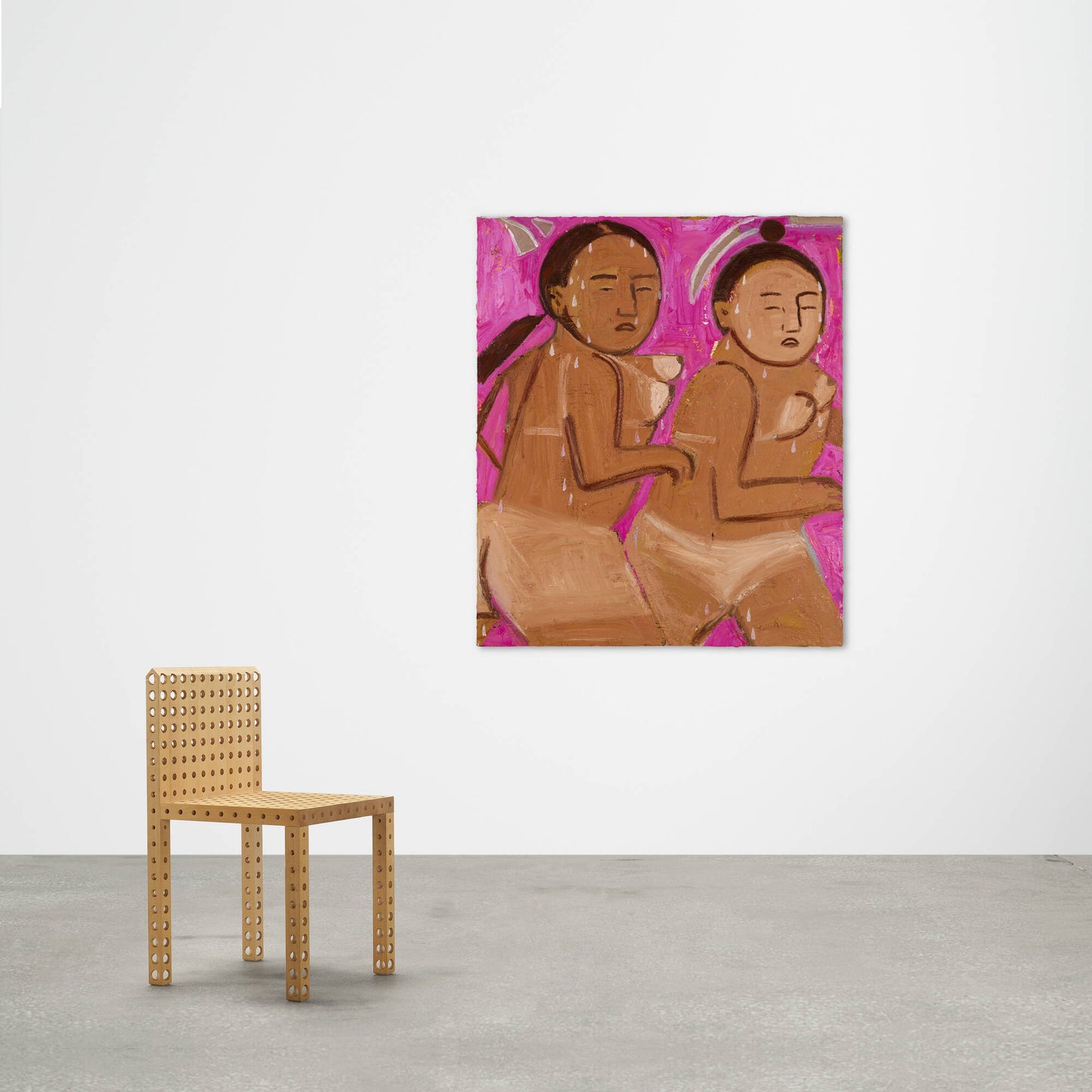 Monica Kim Garza (JAV) | Jogging Partner, 2020 | Aliejus, drobė, 102x86