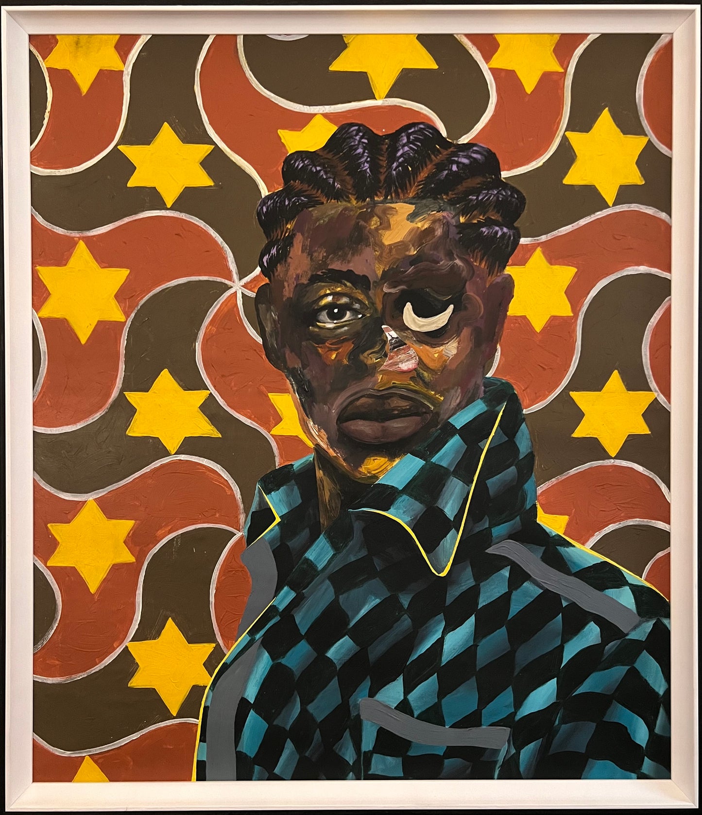 Pabi Daniel | Untitled, 2025 | Acrylic on canvas, 71x61 (74.5x64.5)