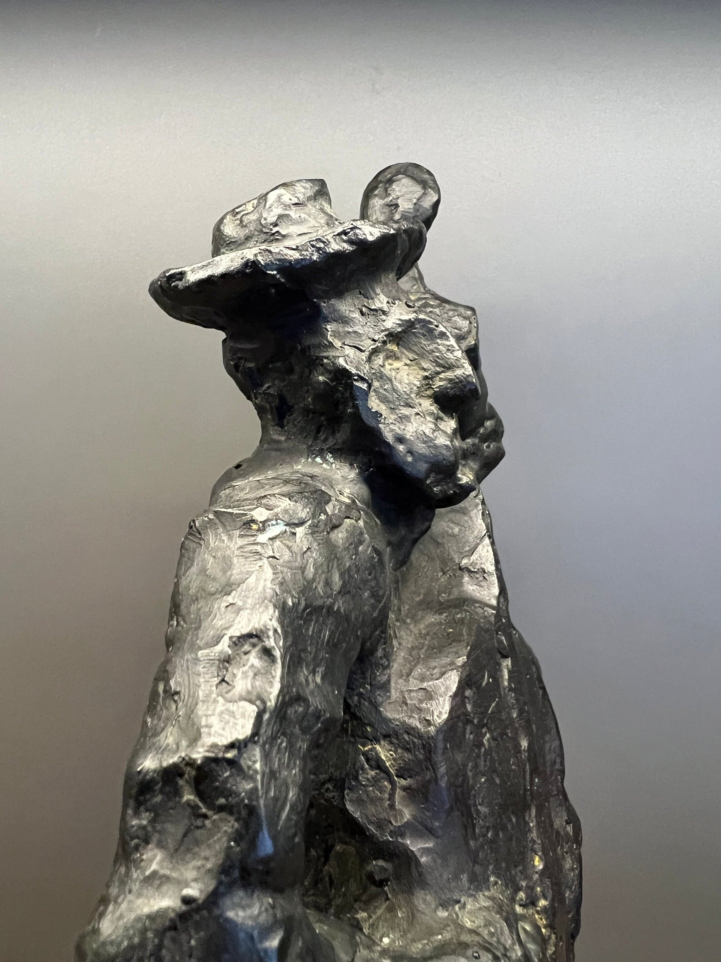 Emmanuel Mane-Katz | Kontrabosininkas | Bronza, 1/7, 28.5x16.5x9