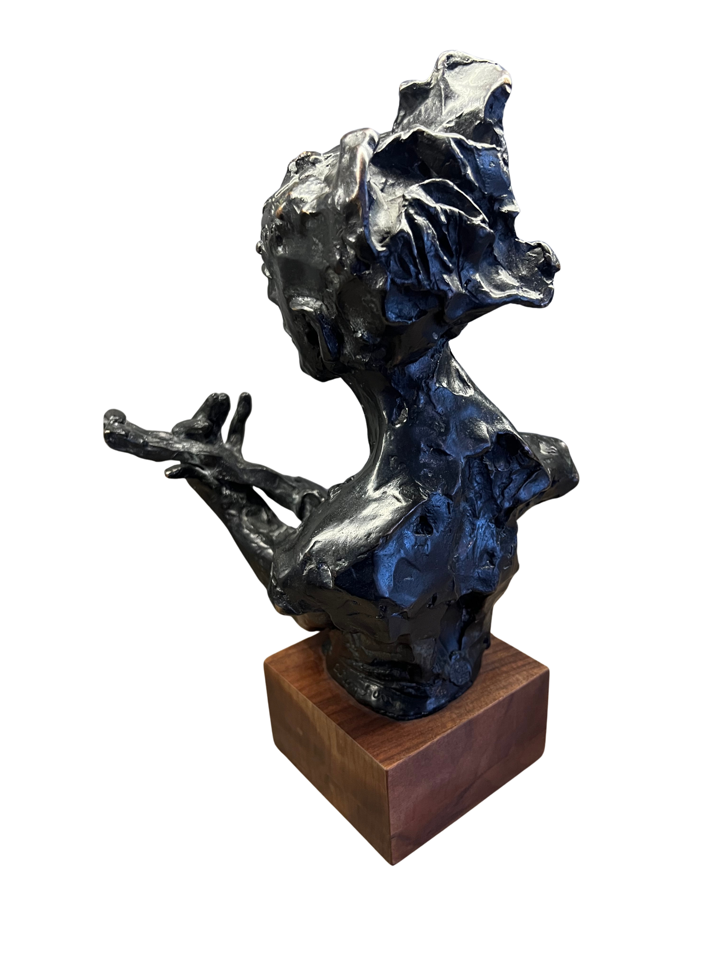 David Aronson | The Violinist | Bronze, 27x19.5x17.5