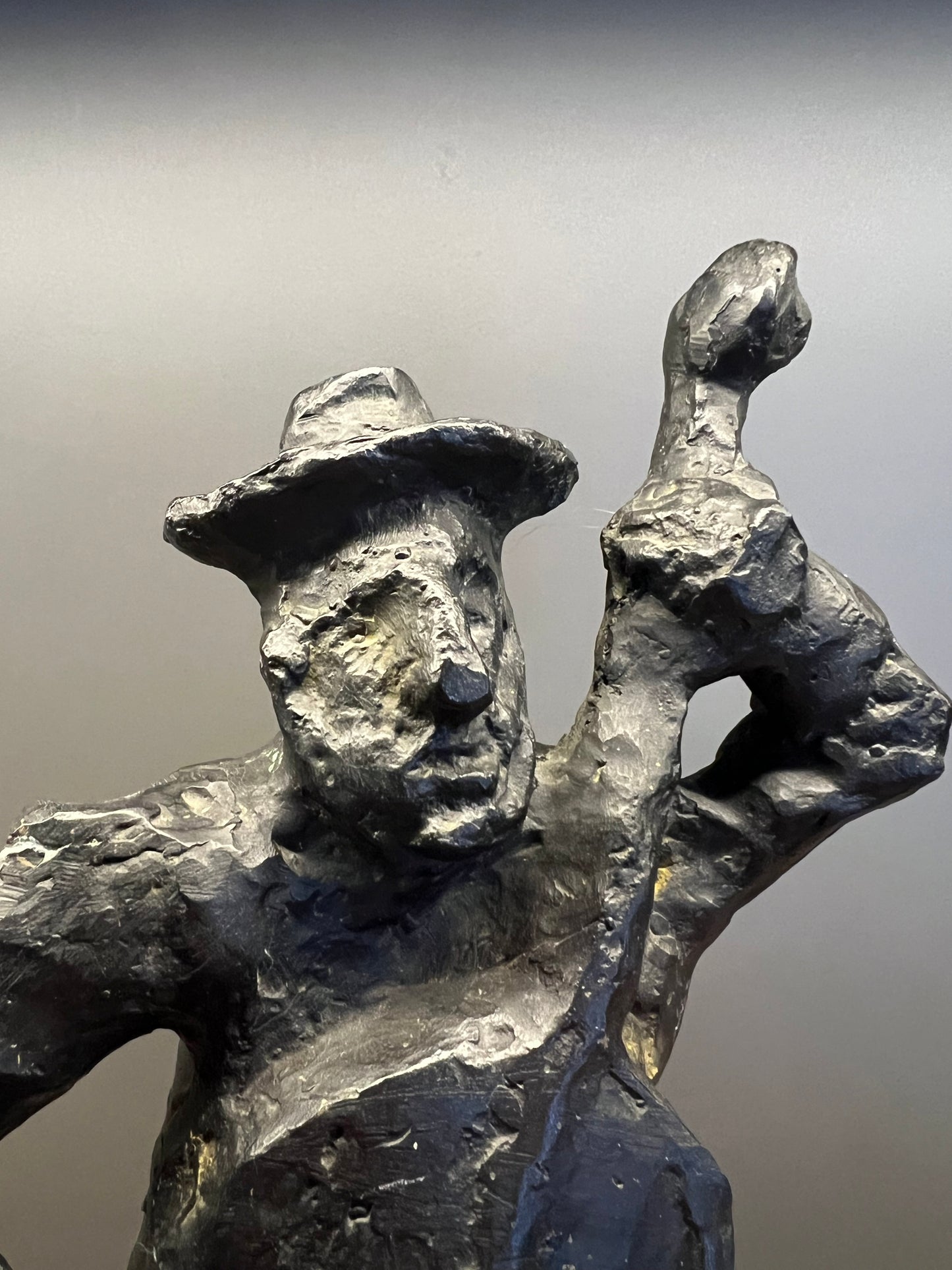 Emmanuel Mane-Katz | Kontrabosininkas | Bronza, 1/7, 28.5x16.5x9