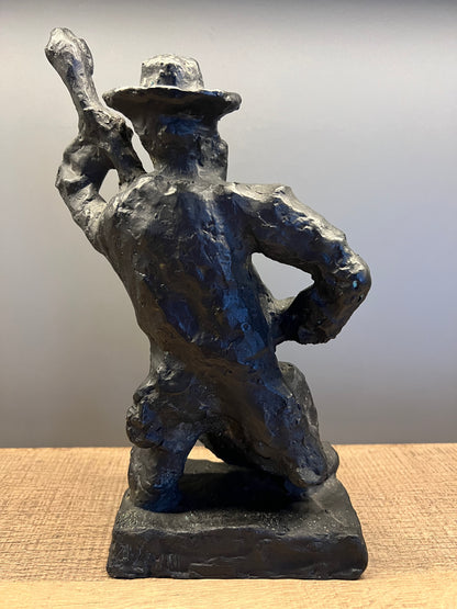 Emmanuel Mane-Katz | Kontrabosininkas | Bronza, 1/7, 28.5x16.5x9