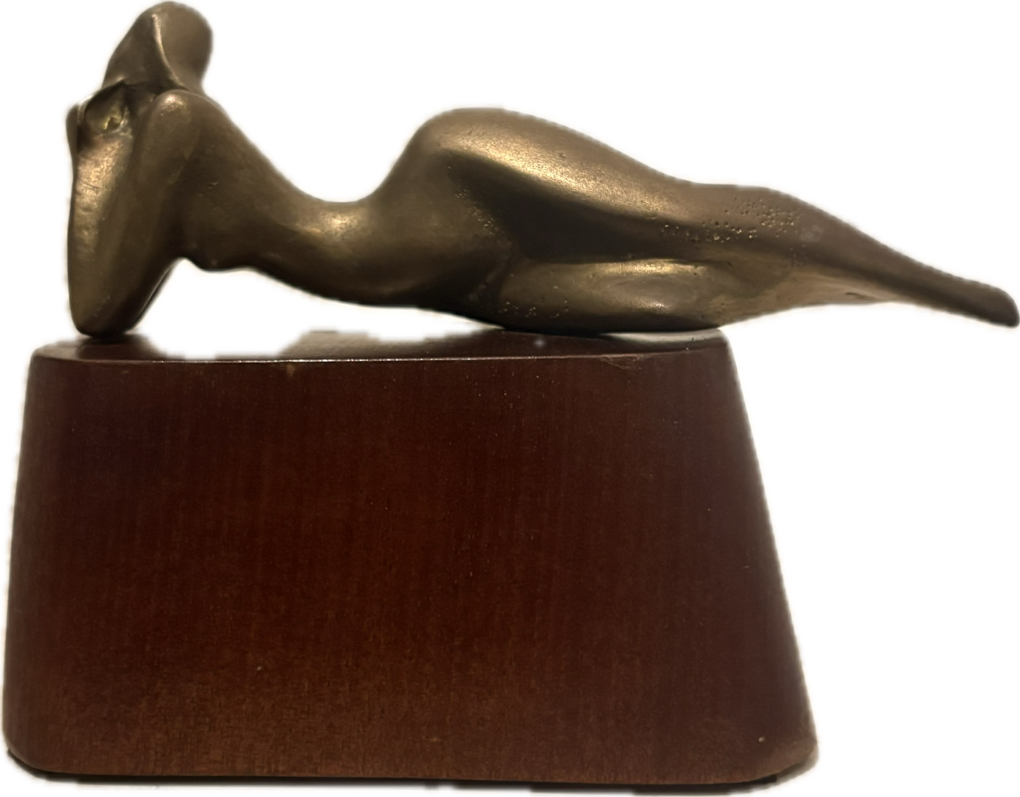 Vaclovas Krutinis | Gulinti, 2004 | Bronza, medis, H:19