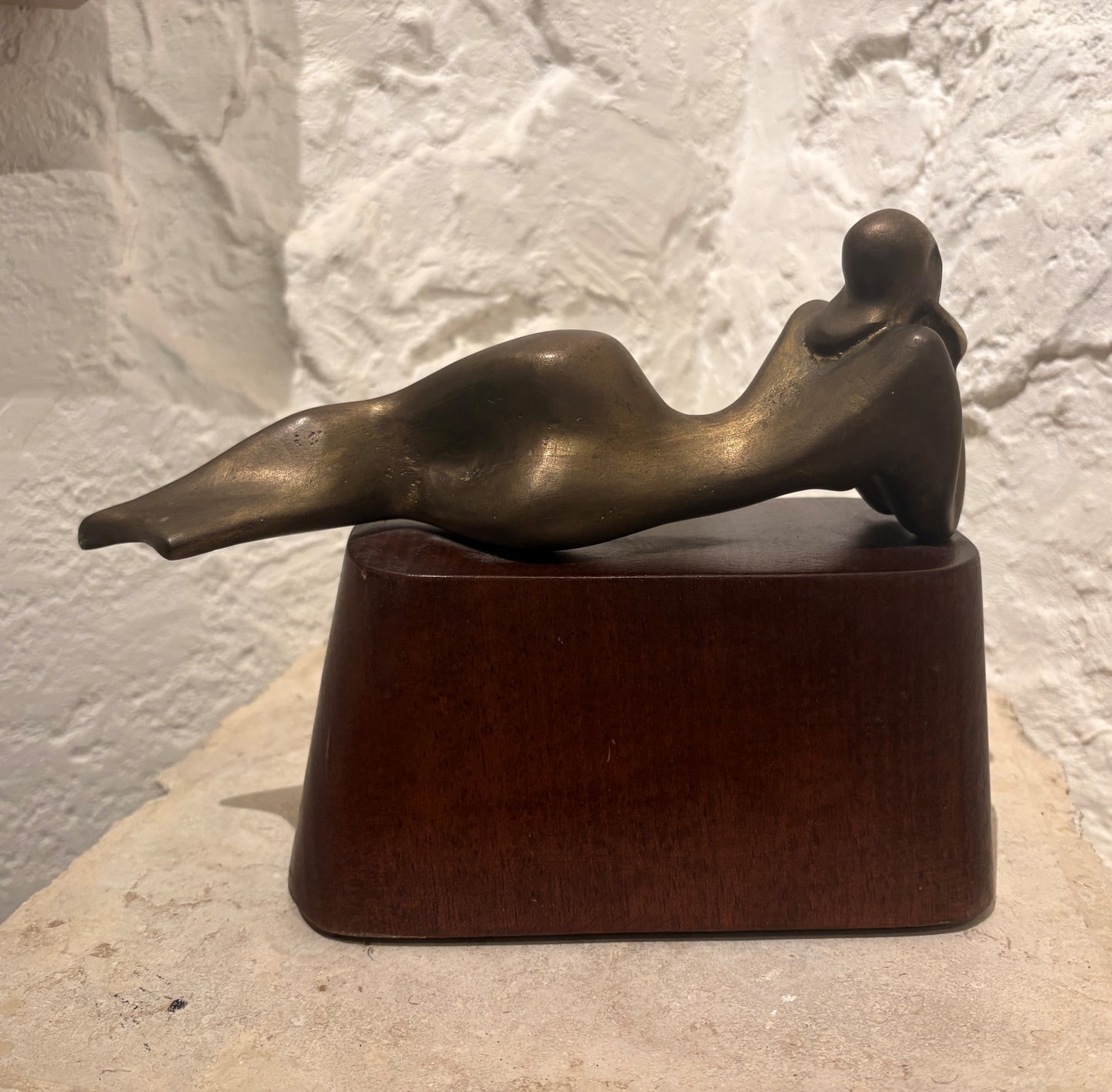 Vaclovas Krutinis | Gulinti, 2004 | Bronza, medis, H:19