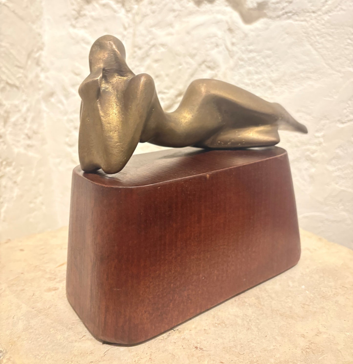 Vaclovas Krutinis | Gulinti, 2004 | Bronza, medis, H:19