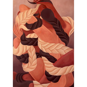 Laura Berger (JAV) | Soft Bound, 2022 | Drobė, aliejus, 86,4x61