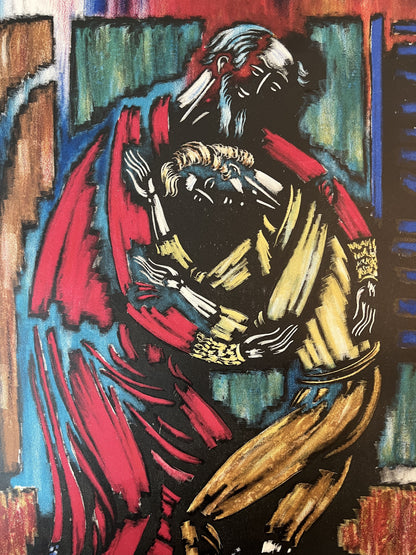 Vytautas Kasiulis | Sūnus paklydėlis, XX a. 7 deš. | Litografija, 61,5x47 (74x59)