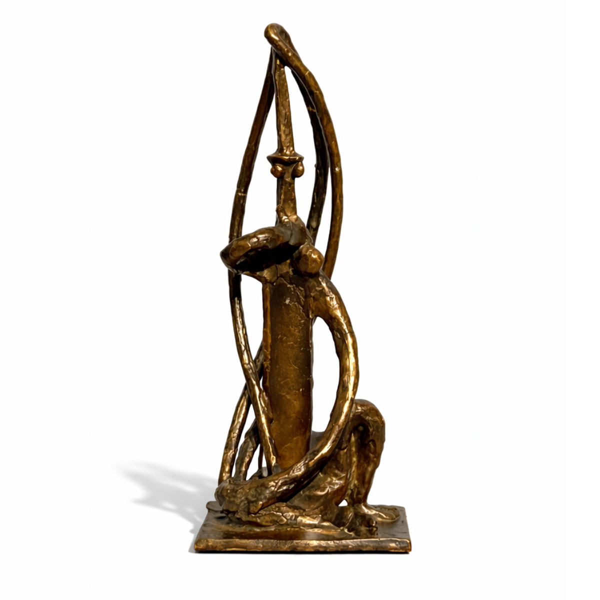 Jacques Lipchitz | REZERVUOTA | Variation on a Chisel XV, 1951-52 | Bronza, vienetinis egz., H:19