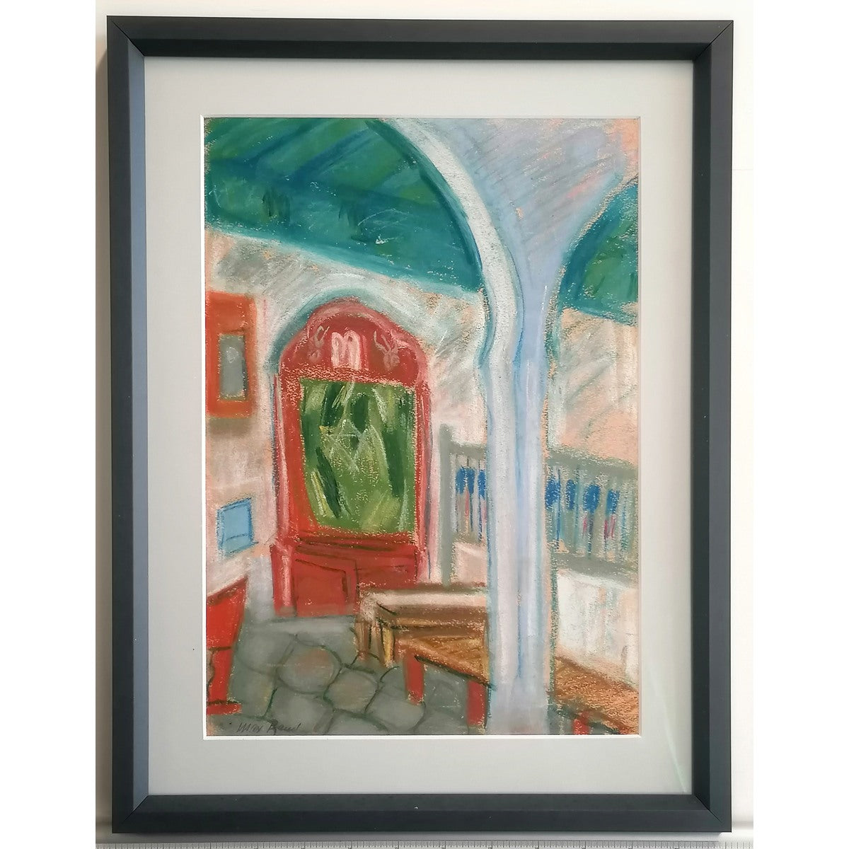 Max Band | Safed | Pastel on paper, 35x24