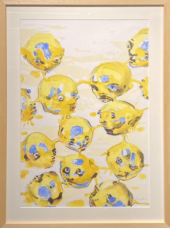 Vilmantas Marcinkevičius | Faces of Friends I Never Met II, 2006 | Lithograph, ed. 106/425, 58x41 (71x53)