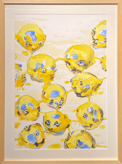 Vilmantas Marcinkevičius | Faces of Friends I Never Met II, 2006 | Lithograph, ed. 106/425, 58x41 (71x53)