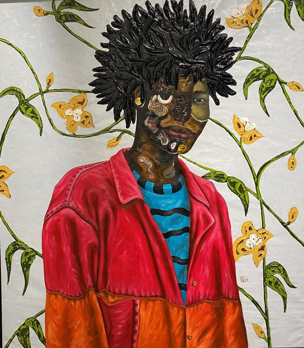 PABI DANIEL (Ghana) | Untitled, 2021 | Oil, acrylic, canvas, 139x122