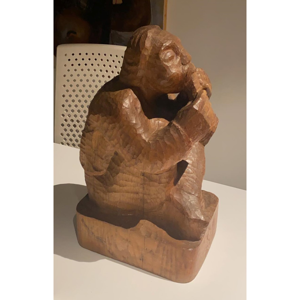 Antanas Mončys | Dūdorius, 1948 | Medis, H: 48