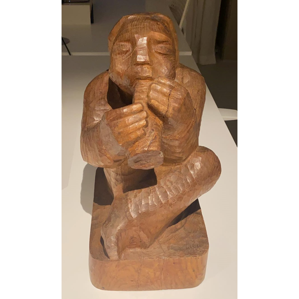 Antanas Mončys | Dūdorius, 1948 | Medis, H: 48