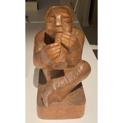 Antanas Mončys | Dūdorius, 1948 | Medis, H: 48