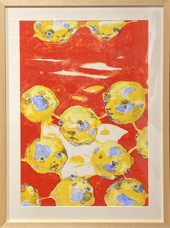 Vilmantas Marcinkevičius | Faces of Friends I Never Met III, 2006 | Lithograph, 58x41 (71x53)