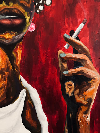 Pabi Daniel | Higher Than the Empire State I, 2025 | Alkrilas, drobė, 112x82.5