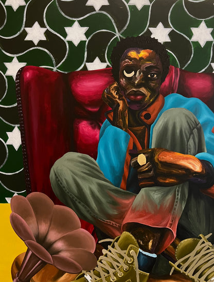 Pabi Daniel | Higher Than the Empire State II, 2025 | Alkrilas, drobė, 126x108.5