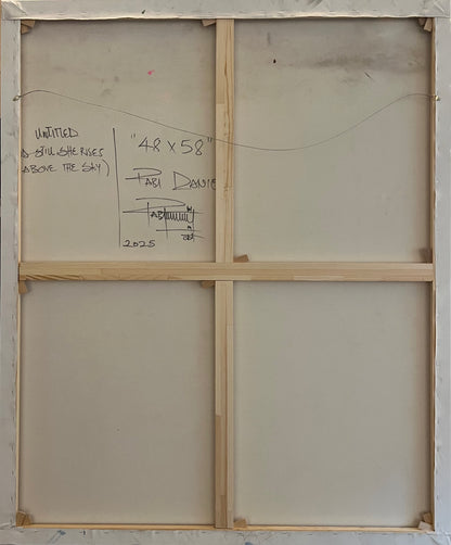 Pabi Daniel | She Holds the Glory of the Goddess, 2025 | Acrylic on canvas, 147x121