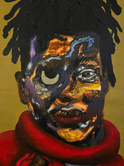 Pabi Daniel | Untitled, 2025 | Acrylic on canvas, 74x61 (74.5x64.5)