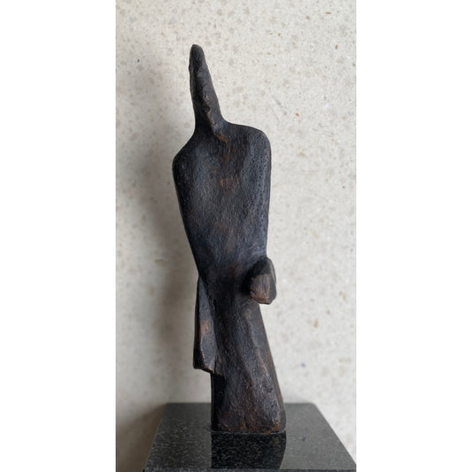 Steponas Šarapovas | Leaning figure | Bronze, H:27