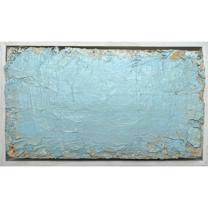 Paulius Šliaupa | Regėjimo lenta, 2015 | Drobė, mišri technika, 19x34 (22,5x37)