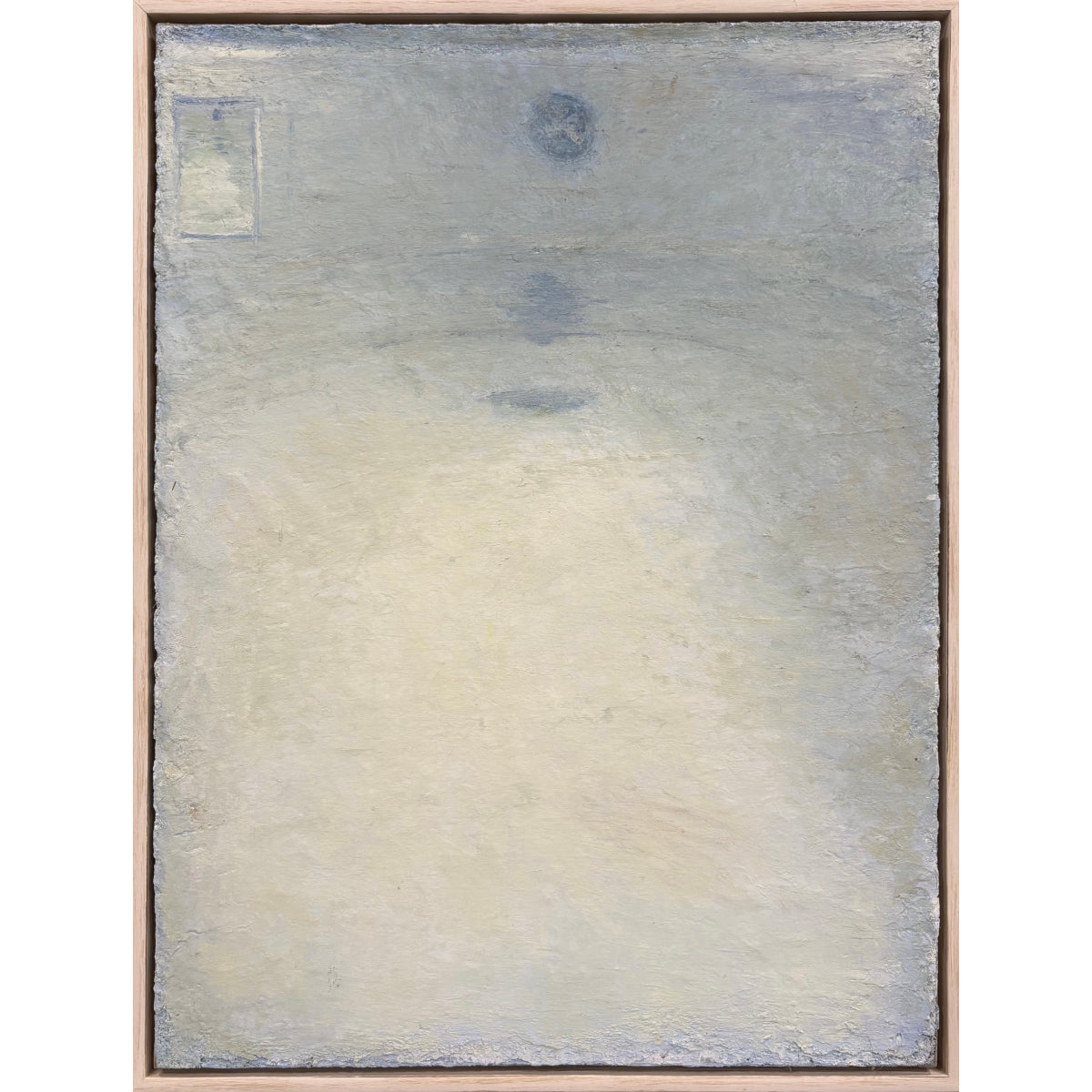 Paulius Šliaupa | Laiko tekstūra, 2015 | Drobė, mišri technika, 80x60 (84x64)