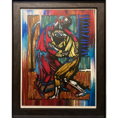 Vytautas Kasiulis | Sūnus paklydėlis, XX a. 7 deš. | Litografija, 61,5x47 (74x59)
