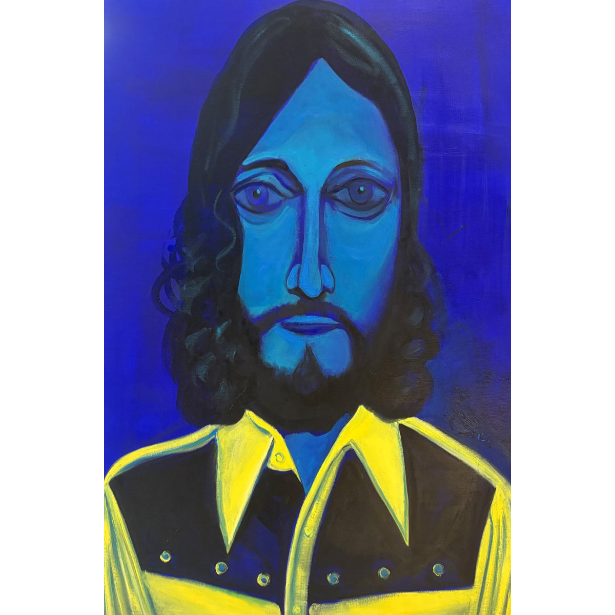 Linas Cicėnas-CICA | Vincent Gallo | Oil on canvas, 90x60