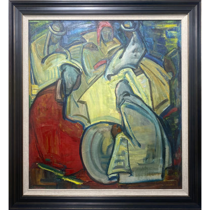 Jonas Rimša | Andų dvasia | Aliejus, drobė, 93x84,5 (112x103)