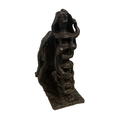 Jacques Lipchitz | Tower and its Shadow / Bokštas ir jo šešėlis, 1962 | Bronza, 28.6x13.2x17.8