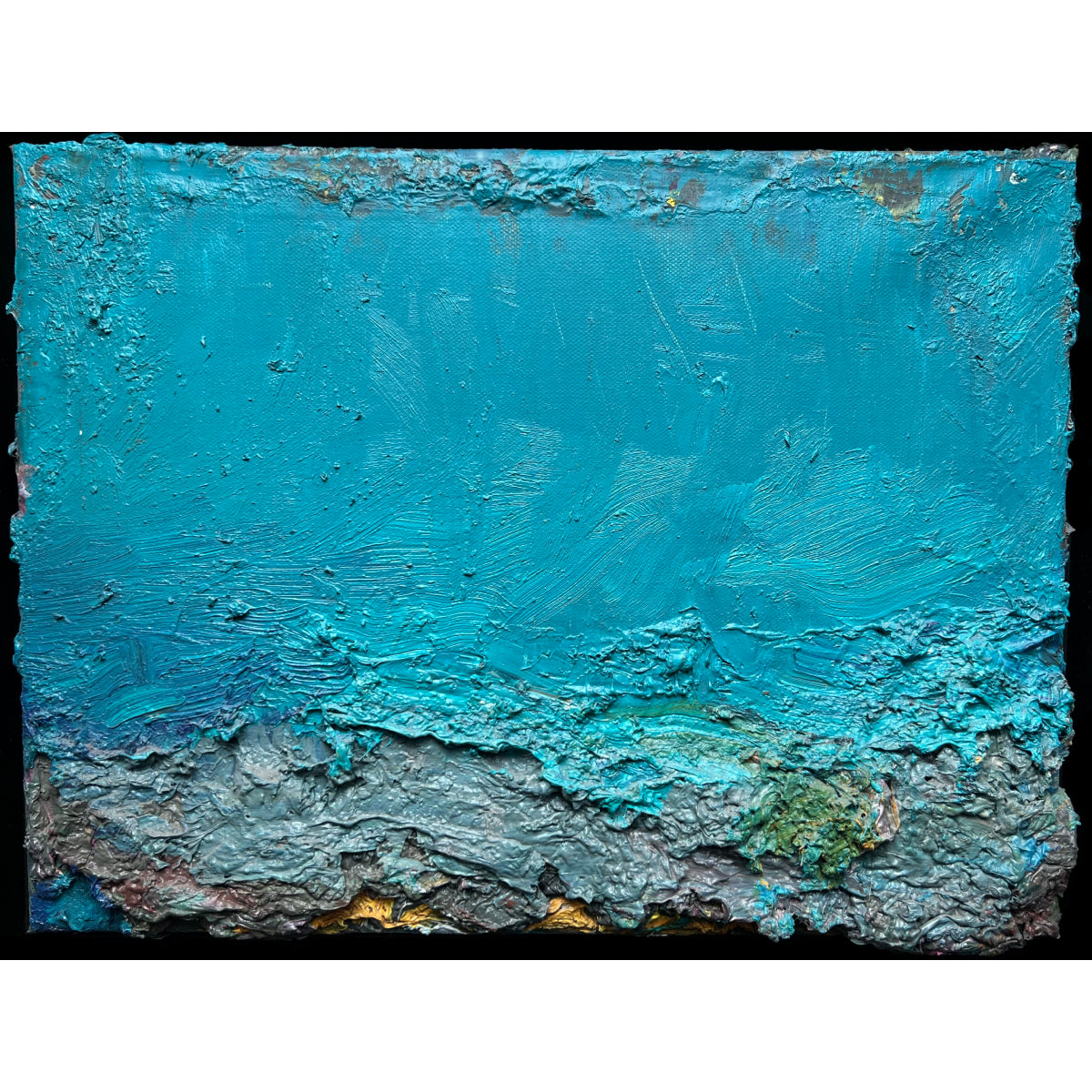 Elena Balsiukaitė-Brazdžiūnienė | Gelmėn, 2012 | Drobė, aliejus, 30x40 (33,5x43,5)