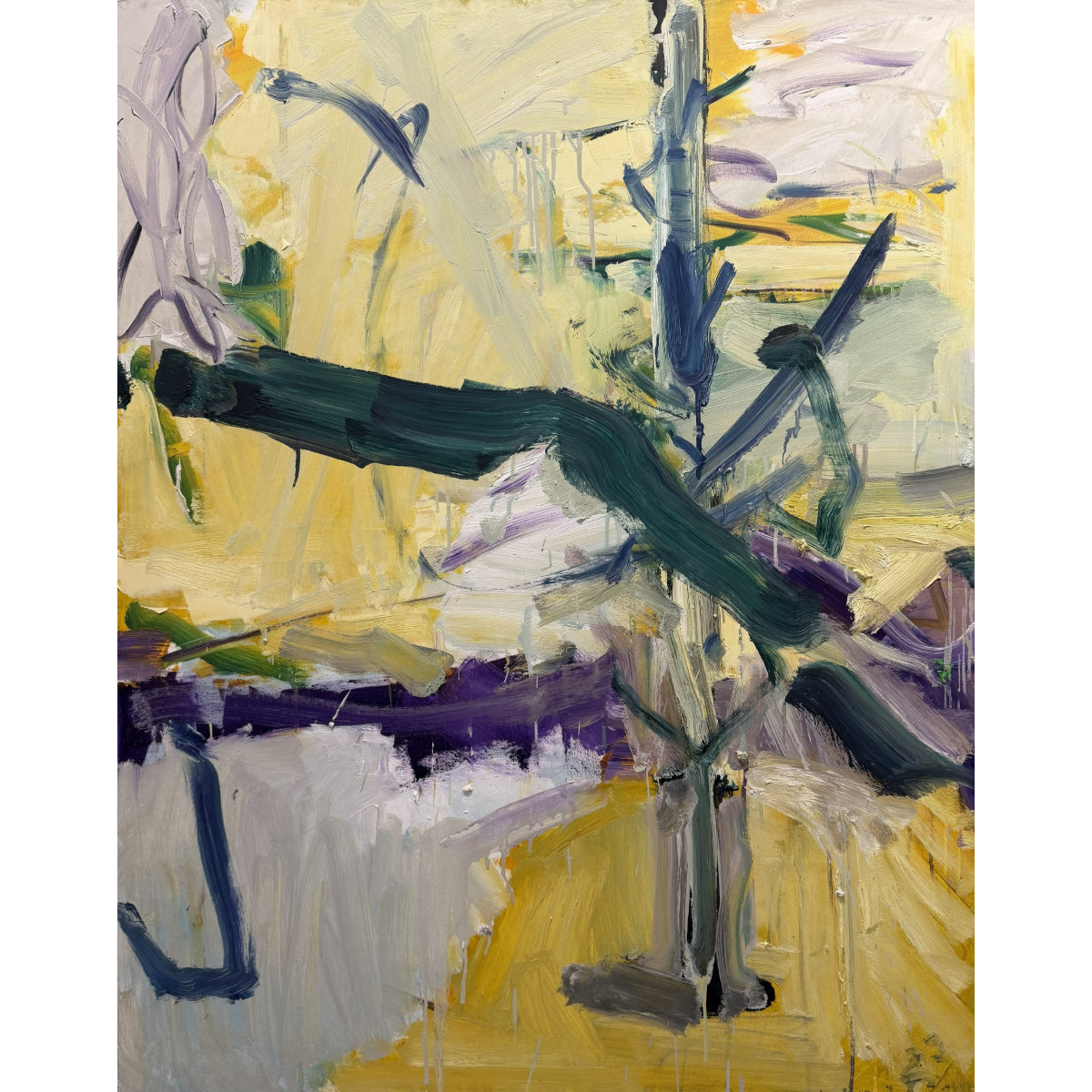 Vytautas Dubauskas | Untitled, 2023 | Oil on canvas, 120x95