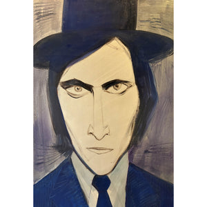 Linas Cicėnas-CICA | Vincent Gallo | Aliejus, drobė, 890x60 