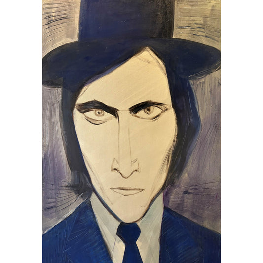 Linas Cicėnas-CICA | Vincent Gallo | Aliejus, drobė, 890x60 