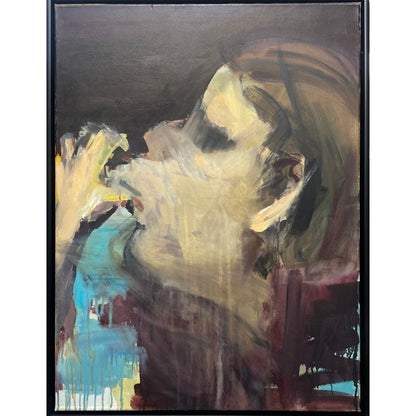 Vytautas Dubauskas | Drunkard, 2007 | Oil on canvas, 80x60 (83x63)